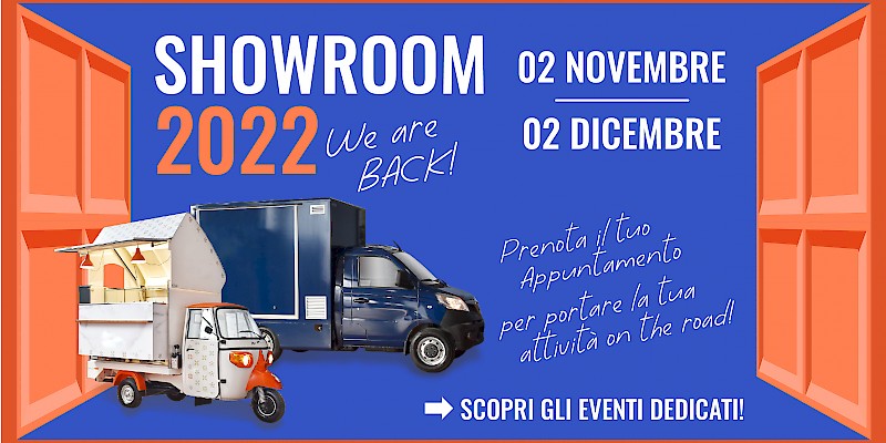 2 novembre – 2 dicembre: torna lo Showroom StreetFoody!