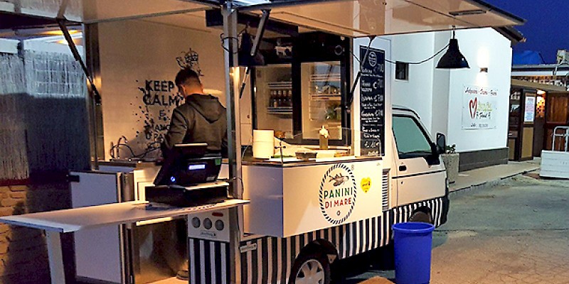 Panini di Mare: street food di pesce, dal primo Italian food concept su Porter Piaggio