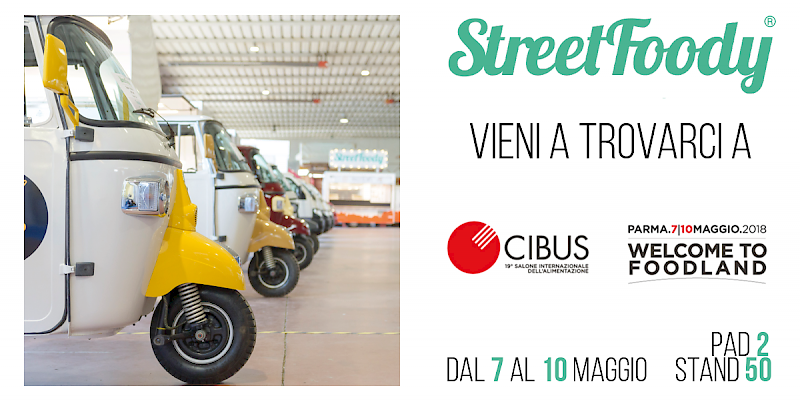 Vieni a conoscerci a CIBUS: ti aspettiamo dal 7 al 10 maggio!