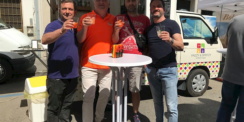 Frizzy e Spritzy e gli aperitivi all’aria aperta