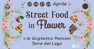 luna eventi - street food in flower - torre del lago