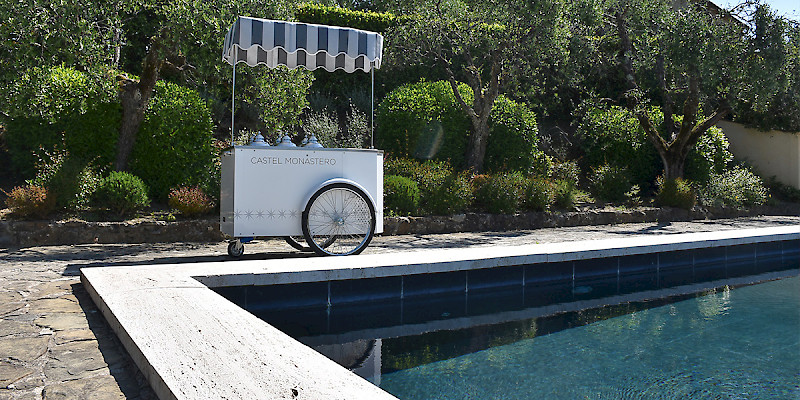 Castel Monastero: quando un gelato artigianale diventa parte dell'esperienza di ospitalità